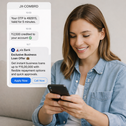 Bulk SMS, OTP & RCS Services